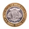 Image 2 : .999 Silver Whiskey Pete's Casino Primm, Nevada $10 Limited Edition Gaming Token