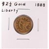 Image 1 : 1888 $2 1/2 Liberty Head Quarter Eagle Gold Coin