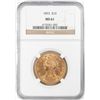 Image 1 : 1893 $10 Liberty Head Eagle Gold Coin NGC MS61