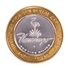 Image 1 : .999 Fine Silver Flamingo Reno, Nevada $10 Limited Edition Gaming Token