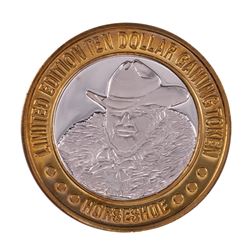 .999 Silver Binion's Horseshoe Las Vegas, NV $10 Casino Limited Edition Gaming Token