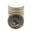 Image 1 : Roll of (20) Brilliant Uncirculated 1964-D Kennedy Half Dollar Coins