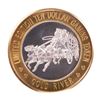Image 1 : .999 Fine Silver Gold River Laughlin, Nevada $10 Limited Edition Gaming Token
