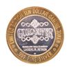 Image 2 : .999 Fine Silver Gold River Laughlin, Nevada $10 Limited Edition Gaming Token