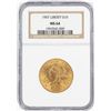 Image 1 : 1907 $10 Liberty Head Eagle Gold Coin NGC MS64