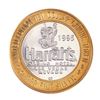 Image 2 : .999 Silver Harrah's Las Vegas, Nevada $10 Casino Limited Edition Gaming Token