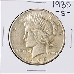 1935-S $1 Peace Silver Dollar Coin
