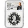 Image 1 : 1792-2017 Half Disme 1 oz. Silver Medal NGC PF70 W/Edmund C. Moy Signature