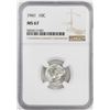Image 1 : 1941 Mercury Dime Coin NGC MS67