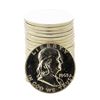 Image 1 : Roll of (20) Brilliant Uncirculated 1963-D Franklin Half Dollar Coins