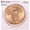 Image 1 : 1922 $20 St. Gaudens Double Eagle Gold Coin