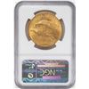 Image 2 : 1924 $20 St. Gaudens Double Eagle Gold Coin NGC MS62