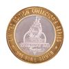 Image 2 : .999 Fine Silver Treasure Bay Casino Biloxi, MS $10 Limited Edition Gaming Token