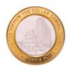 Image 1 : .999 Silver California Hotel Las Vegas Nevada $10 Casino Limited Edition Gaming Token