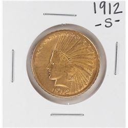 1912-S $10 Indian Head Eagle Gold Coin