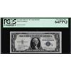 Image 1 : 1935A $1 "R" Experimental Silver Certificate Note Fr.1609 PCGS Very Choice New 64PPQ