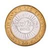 Image 2 : .999 Fine Silver Hard Rock Hotel & Casino Las Vegas $10 Limited Edition Gaming Token