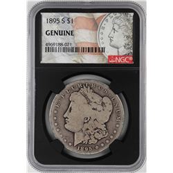 1895-S $1 Morgan Silver Dollar Coin NGC Genuine