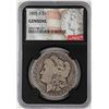 Image 1 : 1895-S $1 Morgan Silver Dollar Coin NGC Genuine