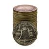 Image 2 : Roll of (20) Brilliant Uncirculated 1957-D Franklin Half Dollar Coins
