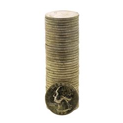 Roll of (40) Brilliant Uncirculated 1963-D Washington Quarter Coins