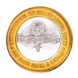 .999 Fine Silver Rio Las Vegas, Nevada $10 Limited Edition Gaming Token
