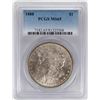 Image 1 : 1888 $1 Morgan Silver Dollar Coin PCGS MS65