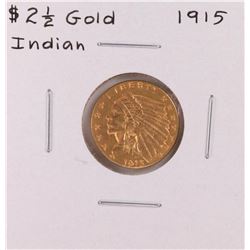 1915 $2 1/2 Indian Head Quarter Eagle Gold Coin