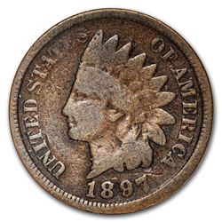 1897 Indian Head Cent Good (1 in Neck)