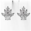 Image 2 : 1.75 ctw Pear Cut Diamond Designer Earrings 18K White Gold