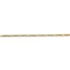 Image 2 : 14k Gold 1.80 mm Flat Figaro Chain - 18 in.