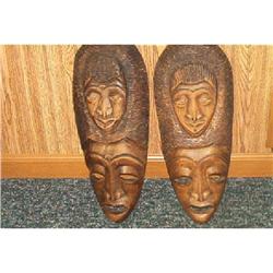 Teakwood Handcarved Wall Hangings #936806