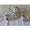 Image 1 : Purple Violets Tea Set Trimmed in Gold #936827