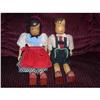 Image 1 : Pair of Wooden painted features #936980