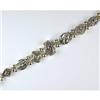 Image 1 :  Antique SLIDE BRACELET  GARNET 8" L #937081
