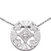 Image 1 :  ANTIQUE Style FILIGREE Pendant DIAMOND #937095