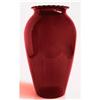 Image 1 : Hocking Royal Ruby Depression Glass 9 in Vase #937160