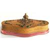 Image 1 : APOLLO Jeweled & Filigree Pink Vanity Compact #937270