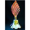 Image 1 : Czech Art Deco Iridescent Glass  Perfume Bottle #937400