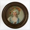 Image 1 : Victorian Lady Portrait on Brass Powder Jar #937480