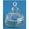 Image 1 : Crinoline Lady Depression Glass Powder Jar #937483