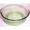 Image 1 : RARE Green Cloverleaf Depression Cereal Bowl #937595