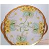 Image 1 : Hand Painted Buttercup Pickard Cake Plate #937787