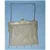 Image 1 : German Silver Mesh Bag with Initials #938020