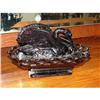 Image 1 : Westmoreland Black Amethyst Swan Open Wing #938045
