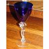 Image 1 : Cambridge Cobalt Nude Stem Water Goblet #938046