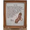 Image 1 : Elsie Hand Embroidered Verse & Soaring Eagle #938063