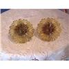 Image 1 : Depression Glass Curtain Tiebacks Amber 2 #938163