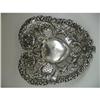 Image 1 : Beautiful Floral Sterling Silver Dish #955330