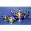 Image 1 : 1930's 3 Pce. SILVER TEA SET  #955365
